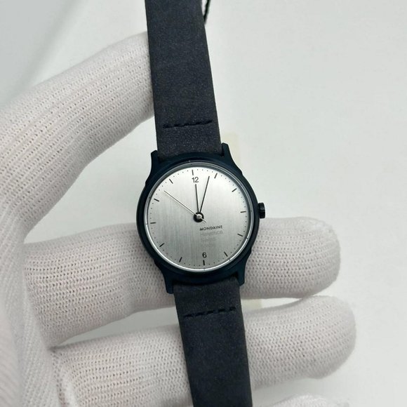 Mondaine Helvetica 26mm Steel Silver Dial Ladies Quartz Watch MH1.L1110.LD - Picture 2 of 3